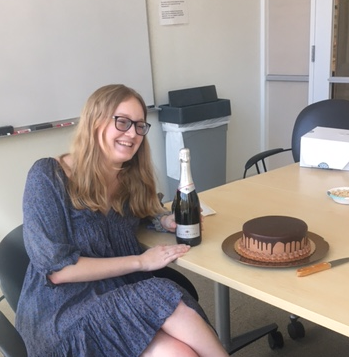 Kendall passes her qualifying exam with flying colors!